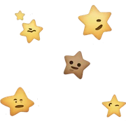 Stars and constellations sticker