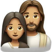 Maria + Jesus sticker