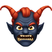Demon sticker