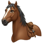 Western horse  sticker