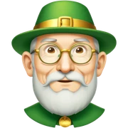 Celebratory Leprechaun sticker