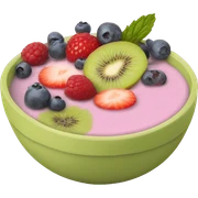Smoothie bowl sticker