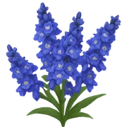 delphinium bouquet sticker