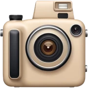 Camera beige sticker
