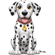 Dalmatian sticker