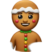 Gingerbread sticker