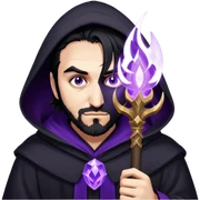 Obsidian Mage sticker