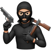robber sticker