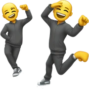 dabbing sticker