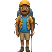Hiking sticker