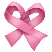 Pink ribbon  sticker