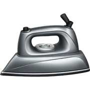 clothes iron sticker