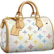 Louis Vuitton bag white sticker