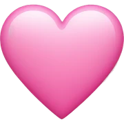 pink heart sticker