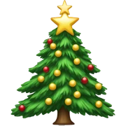 Christmas tree  sticker