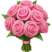 pink bouquet sticker