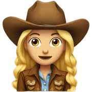Cowgirl sticker