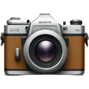 minolta film camera  sticker