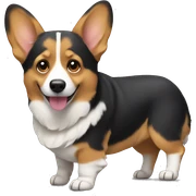 Corgi sticker