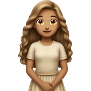 Girl sticker
