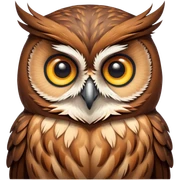 Owl sticker