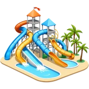 Waterpark sticker