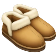 Two Ugg slippers sticker