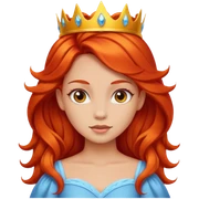 ❤️‍🔥 Crossed with a princess sticker