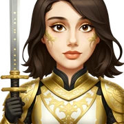 Golden Samurai sticker