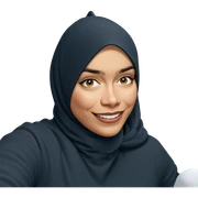 smiling solo indoors with style sticker
