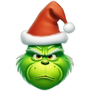 Grinch sticker