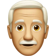 old orange man with blonde hair sticker
