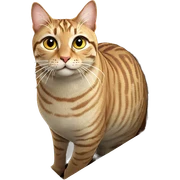 curious cat in cardboard box sticker
