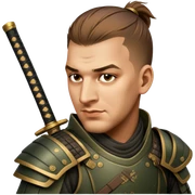 Ancient Samurai sticker