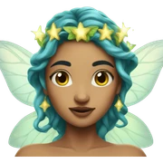 Fairy goddess sticker
