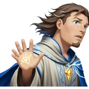 Storm Wizard sticker