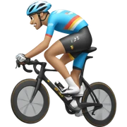 bicycle racer sticker