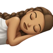 Ariana Grande sleeping sticker
