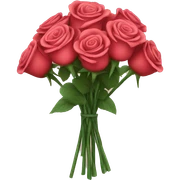 bouquet of roses sticker