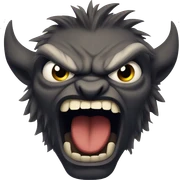 angry beast sticker