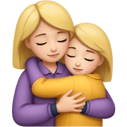 Hug sticker
