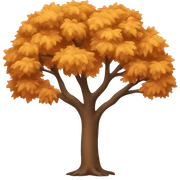 Autumn tree  sticker
