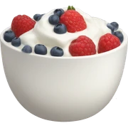 Yoghurt bowl sticker
