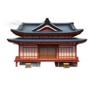 Japan house sticker