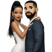 Drake and Rihanna sticker