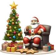 Christmas sticker