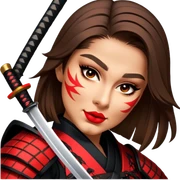 Daring Samurai sticker