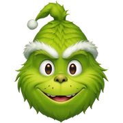Grinch sticker