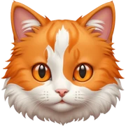 Cute cat sticker