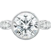 Round diamond ring  sticker